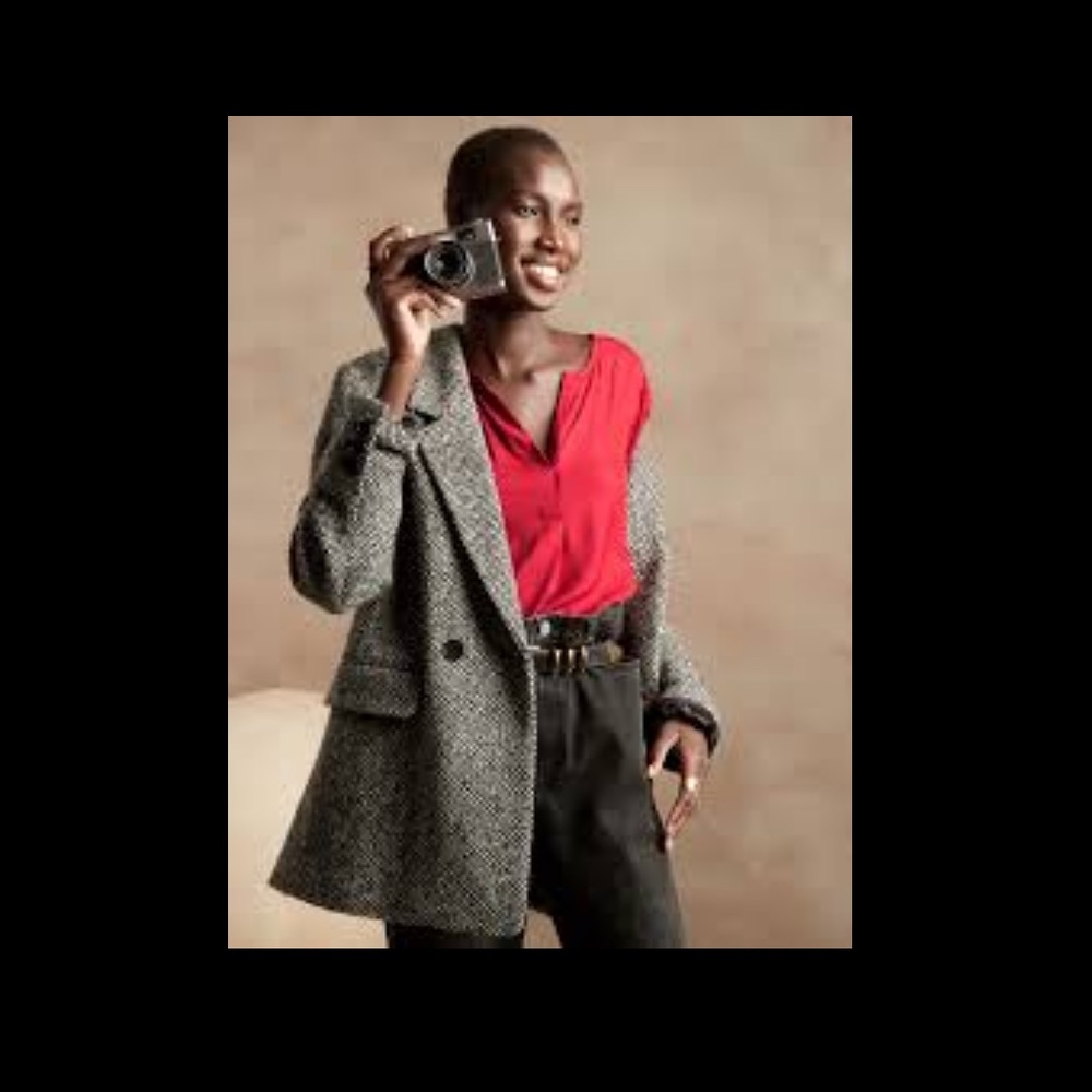 Banana Republic Essential Popover Top, M